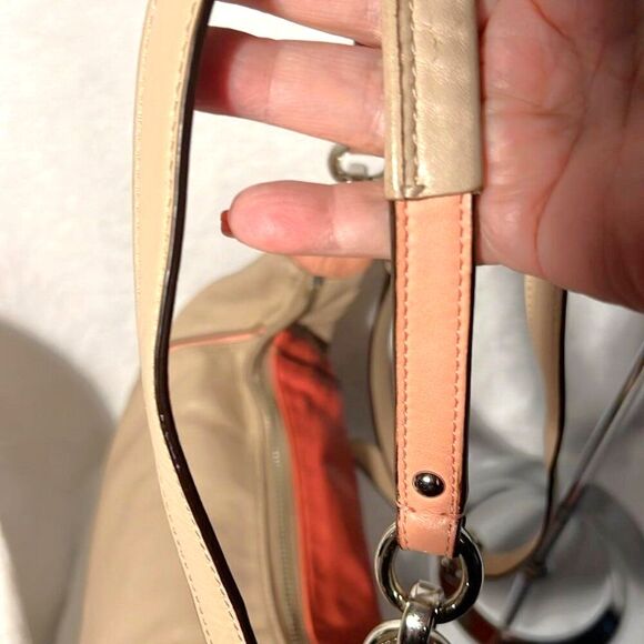 Coach Kristin Spectator Leather Hobo Crossbody Bag #F22509 - Picture 6 of 13